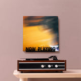 2PCS Vinyl Records Now Playing Display Shelf Vinyl Record Storage Wall Display Shelf Black