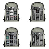 Waterproof Camera Backpack Large Capacity DSLR Bag for Travel Photography