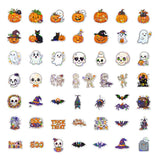 100PCS Holographic Vinyl Halloween Stickers for Party Favors