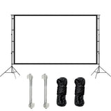 Projector Screen with Stand Portable Projector Screen Outdoor Indoor with Carry Bag