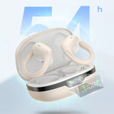 Wireless Earbuds Sports Bluetooth Headphones IPX5 Waterproof Earphones for Workout Running Beige