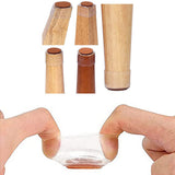 Set of 32Pcs Silicon Chair Leg Covers Hardwood Furniture Foot Protector