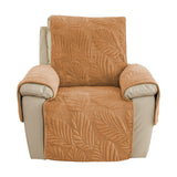 Recliner Chair Cover Sofa Slipcover Couch Protector with Side Pocket Coffee