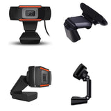 USB Powered 1080P HD Webcam with Built-in Microphone for Desktop PC Laptop Computer