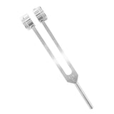 128Hz Tuning Fork Set Sound Fork with Mallet Silver