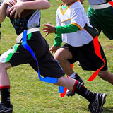 2PCS Adjustable Flag Football Belt Set with Flags for Youth and Adult Players
