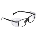 4-Pack Clear Side Shields – Flexible Universal Eye Protection for Glasses
