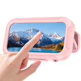 Waterproof Adjustable Play Phone Holders New Shower Phone Holder for Home Bathroom Pink