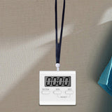 Digital Kitchen Timer with Loud Alarm LCD Display for Cooking and Study
