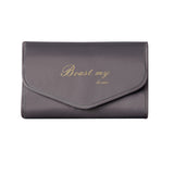 Foldable Travel Jewelry Organizer Case Jewelry Organizer Grey