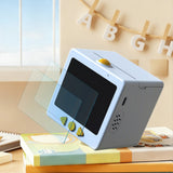 Thermal Mini Printer AI Voice Inkless Sticker with 2.4in Screen Blue