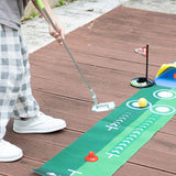 Golf Club Set Mini Golf Practice Play Game Educational Outdoor Toy