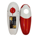 Automatic Electric Can Opener One-Touch Hands-Free Can Opener Battery Operated Kitchen Gadget Red
