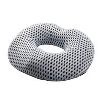 Women's Donut Seat Cushion Thick Memory Foam Hemorrhoid Pillow for Office Home Chairs White