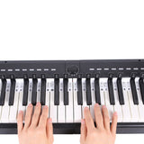 2PCS Reusable 88 Key Piano Note Guide Strip with Staff and Note Names