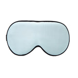 Mulberry Silk Sleep Soft Eye Mask Adjustable Strap Blindfold Blue