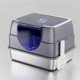 Stainless Steel Litter Box with Lid Front Entry Top Exit Kitty LitterBox with Large Space and Odor Control