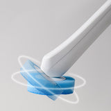 Disposable Toilet Brush Set with Replaceable Heads & Cleaning Liquid