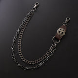 Punk Style Key Chain Wallet Chain for Jeans Pants Men Women Style 1