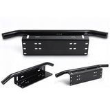 Aluminum License Plate Frame 23 Inch Matte Black Truck SUV Jeep