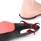 Thin Shoe Inserts High Arch Support Insoles with 3 Adjustable Heights