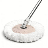 5 Pieces Spin Mop Replacement Heads 16 cm for Home Floor Cleaning