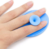 4 PCS Scrubber Soft Silicone Facial Cleansing Brush for Deep Cleaning