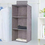 Hanging Wardrobe Shirt Organizer with Door Hanger for Closet Storage S