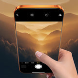 iPhone 17 Pro Max Full Coverage Camera Lens Protector Orange