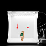 LED Light Box Photography Photo Studio Portable Tent Backdrop Lighting Cube