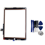 Replacement Glass Screen Compatible with iPad 5th to 9th Gen with Repair Tools Black