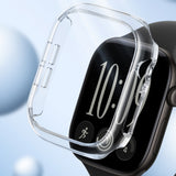 2 PCS Case and Screen Protector Set for Apple Watch Series 12 Clear