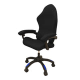 Stretchy Gaming Chair Cover Office Chair Swivel Chair Slipcover Black