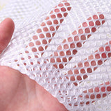 3Pcs Extra Large Mesh Laundry Bags Wash Bags with Drawstring for Bed Linen Coats Jackets