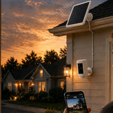 8W Solar Panel for Ring Camera Compatible with Ring Stick Up Cam Battery White