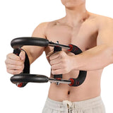 3-Level Adjusatble Twister Arm Trainer Chest Workout Twister Bar Home Fitness Equipment