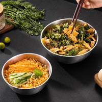 5PCS Stainless Steel Mixing Bowls Set for Kitchen Baking and Meal Prep