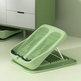 Adjustable Slant Board Calf Stretcher for Home Stretching Exercise Green