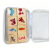 4PCS Large Clear Hard Shell Zipper Case Makeup Organizer & Toy Storage Bag for Travel Toiletries