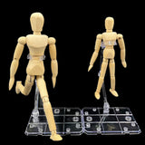 5Pcs Action Figure Display Stand Poseable Flight Display Stand Model Bracket