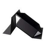 Foldable Cardboard Gift Box Easy Attach for Holiday Packaging Black