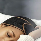 2-in-1 Overnight Mesh Hair Band with Hook and Loop for Short Hair Black and Brown