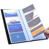 400 Card Business Name ID Holder Credit Card Wallet Book Folder Organiser Travel
