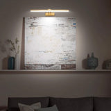 3-Color Temperature Adjustable Angle Battery Operated Picture Light for Wall