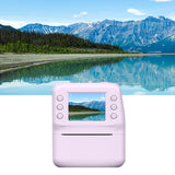 Instant Print Camera 1080P HD Portable Digital Camera with 32GB TF Card Gift Purple