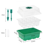5Pcs 12 Cell Seed Starter Trays for Growing Seeds