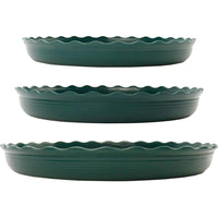 12Pcs Round Plastic Plant Saucers – Durable Flower Pot Trays for Indoor & Outdoor Garden