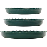 12Pcs Round Plastic Plant Saucers – Durable Flower Pot Trays for Indoor & Outdoor Garden