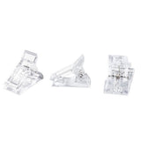 10 PCS Clear Durable Nail Tips Clips for Home and Salons