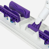 Wet Dry Spray Mop with 3 Reusable Pads for Tile & Wood